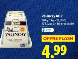 Lidl Saveurs de nos régions valençay aop offre