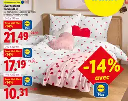Lidl Livarno home parure de lit offre