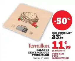 Hyper U Terraillon - balance electronicue offre