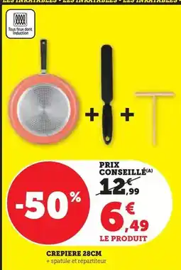 Hyper U Crepiere 28 cm offre