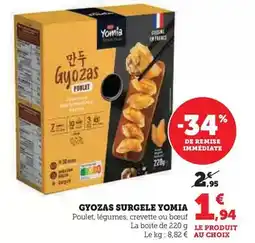 Hyper U Yomia - gyozas surgele offre