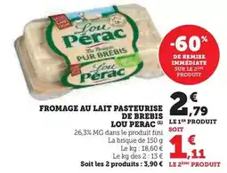 Hyper U Lou pérac - fromage offre