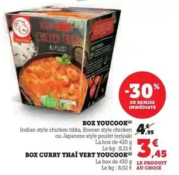 Hyper U Yooucook - box offre