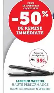 Hyper U Babyliss - lisseur vapeur haute performance offre