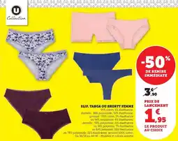 Hyper U Slip, tanga offre