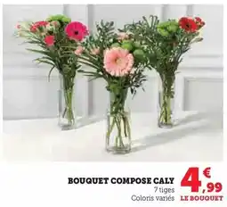 Hyper U Bouquet compose caly offre
