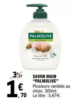 E.Leclerc Palmolive - savon main offre