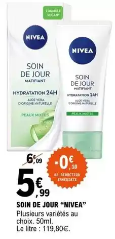 E.Leclerc Nivea - soin de jour offre