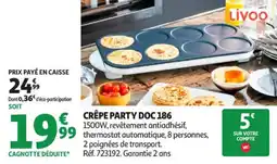 Auchan Supermarché Crêpe party doc 186 offre