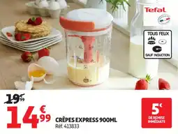 Auchan Supermarché Crêpes express offre