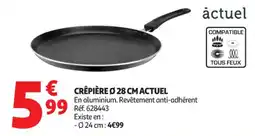 Auchan Supermarché Crêpière actuel offre