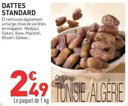 Grand Frais Dattes standard offre