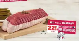 Grand Frais Rôti charolais offre