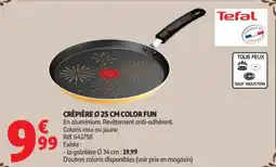 Auchan Crêpière color fun offre