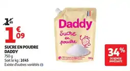 Auchan Sucre en poudre daddy offre