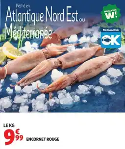 Auchan Encornet rouge offre