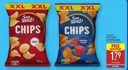 ALDI SUN SNACKS Chips salé ou paprika offre