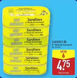 ALDI Sardines offre