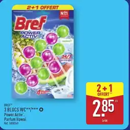 ALDI BREF 3 blocs wc offre