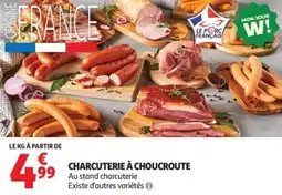 Auchan Charcuterie à choucroute offre