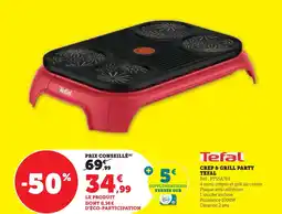 Super U Tefal crep & grill party offre