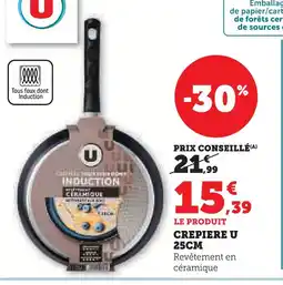 Super U U crepiere offre