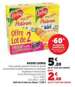 Super U Liebig soupe doux offre