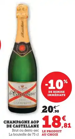 Super U De castellane champagne aop offre