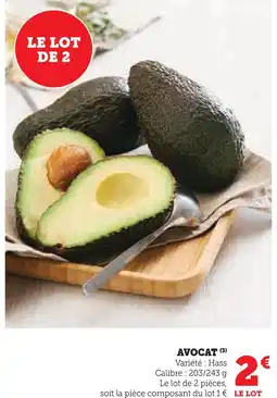 Super U Avocat offre