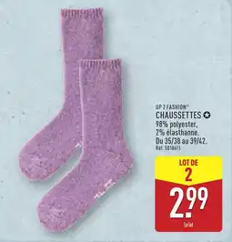 ALDI UP 2 FASHION Chaussettes offre