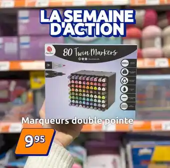 Marqueurs double pointe