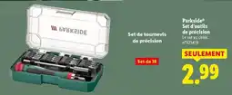 Lidl Parkside - set d'outils de précision offre