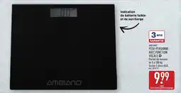 ALDI AMBIANO Pèse-personne avec fonction vocale offre