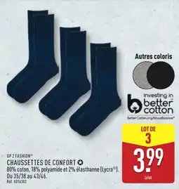 ALDI UP 2 FASHION Chaussettes de confort offre