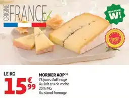 Auchan Morbier aop offre