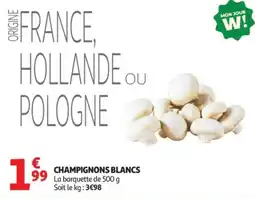 Auchan Champignons blancs offre