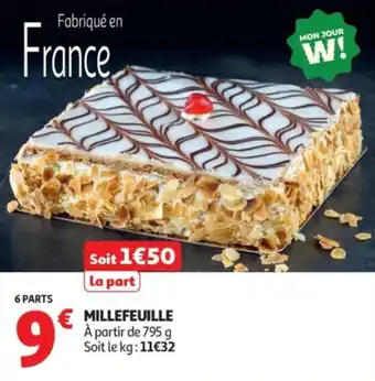 Auchan Millefeuille offre
