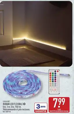 ALDI CASALUX Ruban led flexible offre