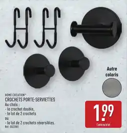 ALDI HOME CREATION Crochets porte-serviettes offre