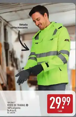 ALDI TOP CRAFT Veste de travail offre