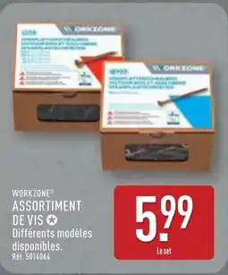 ALDI WORKZONE Assortiment de vis offre
