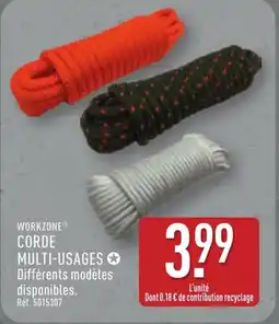 ALDI WORKZONE Corde multi-usages offre