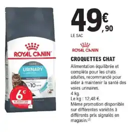 E.Leclerc Jardi ROYAL CANIN Croquettes chat offre