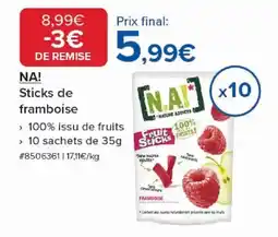 Costco NA! Sticks de framboise offre