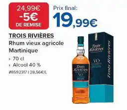 Costco TROIS RIVIÈRES Rhum vieux agricole Martinique offre