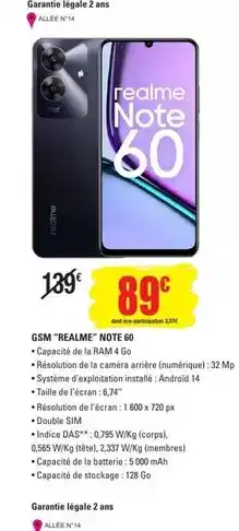 E.Leclerc Brico Dim - lampe à poser touch offre