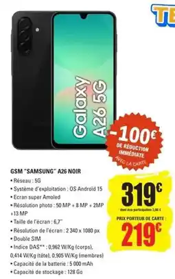 E.Leclerc Brico Foxter - extension pour ruban led 1,50 m offre