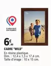 E.Leclerc Brico Dim - cadre wild offre