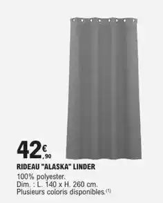 E.Leclerc Brico Dim - rideau alaska offre