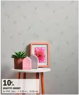 E.Leclerc Brico Dim - graffiti argent offre